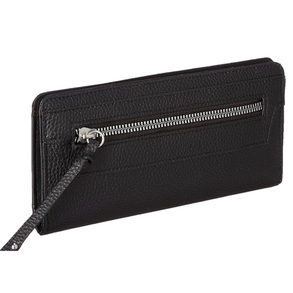 CIRCUS BY SAM EDELMAN SLIM BIFOLD BLACK WALLET NWT - Picture 2 of 4